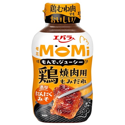 エバラ食品 MoMi にんにくみそ 230g×12本入|調味料 焼肉 たれ タレ ニンニク 鶏 みそ