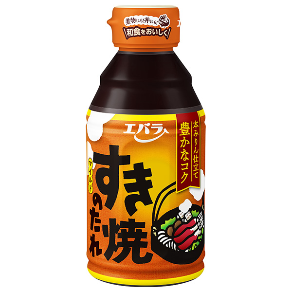 エバラ食品 すき焼のたれマイルド 300ml×12本入×(2ケース)|だし すきやき 素 鍋つゆ 素 鍋 ストレート