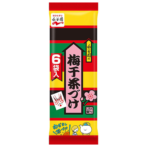 永谷園 梅干茶づけ 6袋入 33.6g×20袋入×(2ケース)|一般食品 インスタント食品 袋 お茶漬け