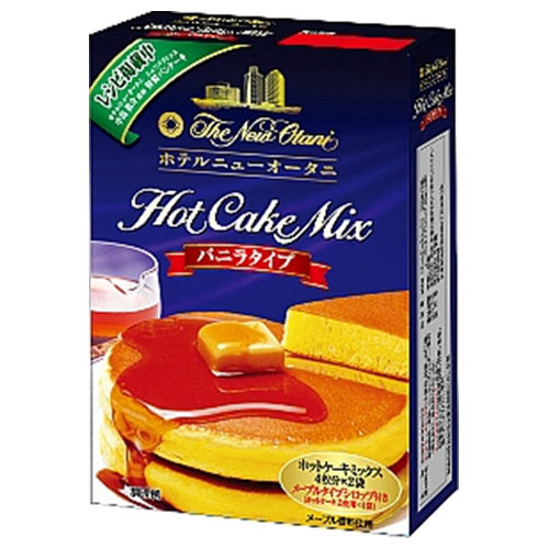 永谷園 ホテルニューオータニ ホットケーキミックス バニラタイプ 500g×5箱入|お菓子 菓子材料 箱