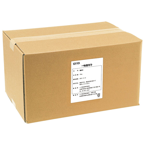 ハチ食品 一味 10kg箱×1箱入|一般食品 調味料 一味