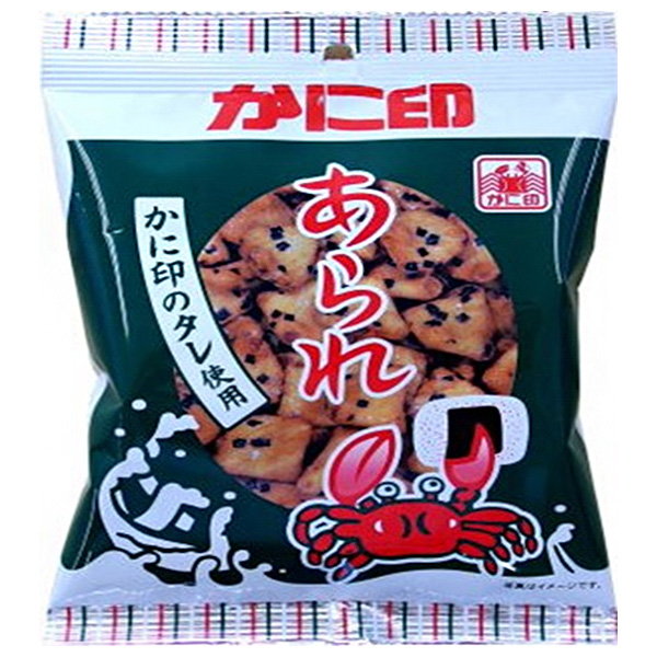 木村海苔 かに印 海苔あられ 70g×20袋入|あられ おかき アラレ 菓子 海苔 のり ノリ