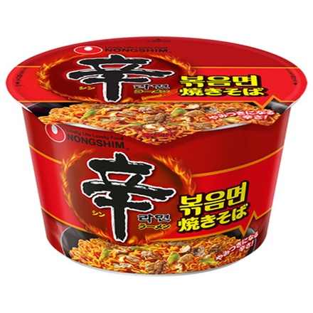 農心ジャパン 辛ラーメン 焼きそば カップ 105g×12個入|韓国 辛ラーメン インスタント カップラーメン