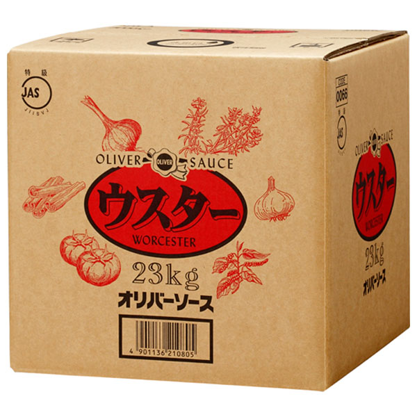 オリバーソース 特級ウスターソース 23kg×1ケース入|一般食品 調味料 ソース 業務用