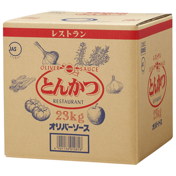オリバーソース レストラン とんかつソース 23kg×1個入|業務用 調味料 ソース 1ケース