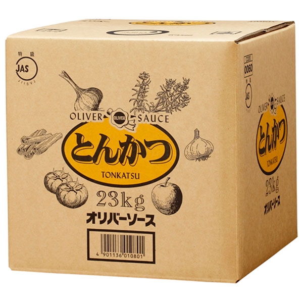 オリバーソース 特級とんかつソース 23kg×1個入|ソース ウスター とんかつ トンカツ 業務用