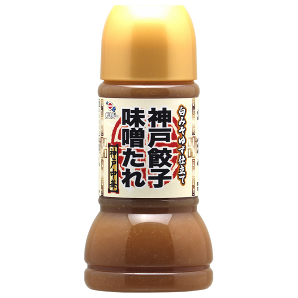 オリバーソース 神戸餃子の味噌たれ 白みそゆず仕立て 230mlペットボトル×12本入|一般食品 調味料 タレ ギョーザ 白みそ