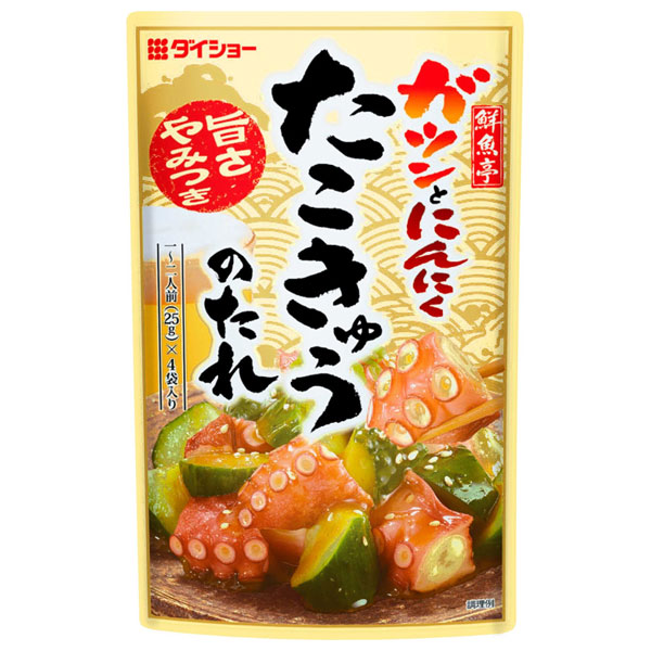 ダイショー 鮮魚亭 ガツンとにんにく たこきゅうのたれ 100g×40袋入|一般食品 調味料 たれ