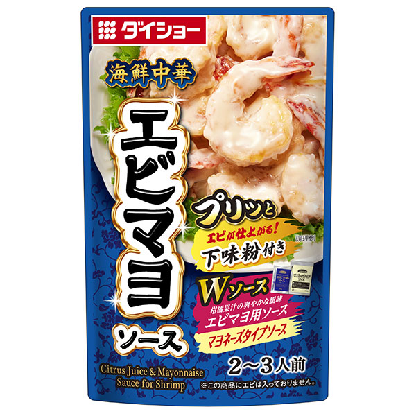 ダイショー 海鮮中華 エビマヨソース 120g×40袋入|一般食品 調味料 ソース