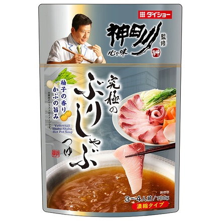 ダイショー 神田川監修 究極の ぶりしゃぶ つゆ 700g×10袋入|一般食品 調味料 スープ 鍋用スープ 鰤しゃぶ ぶり鍋
