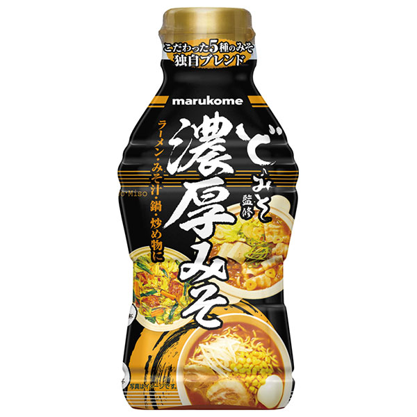 マルコメ 液みそ ど・みそ監修 濃厚みそ 430g×10本入|調味料 味噌 液体味噌 濃厚