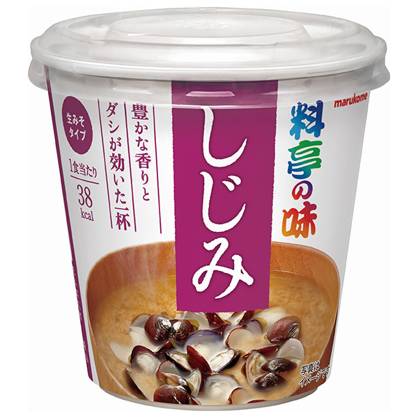 マルコメ カップ料亭の味 しじみ 1食×6個入|即席 インスタント カップ 味噌汁 みそ汁 まるこめ