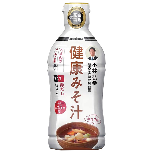 マルコメ 液みそ 健康みそ汁 430g×10本入|調味料 味噌 豆みそ 米みそ まるこめ