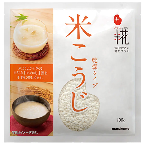 マルコメ プラス糀 甘酒用 乾燥米こうじ 100g×32袋入|糀 あまざけ 乾燥タイプ まるこめ