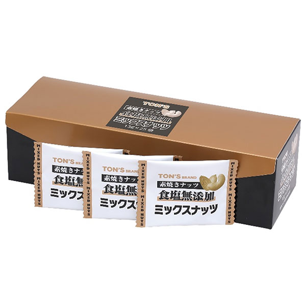 東洋ナッツ トン 素焼きミックスナッツ 325g(13g×25袋)×8箱入|ミックスナッツ 木の実 小袋