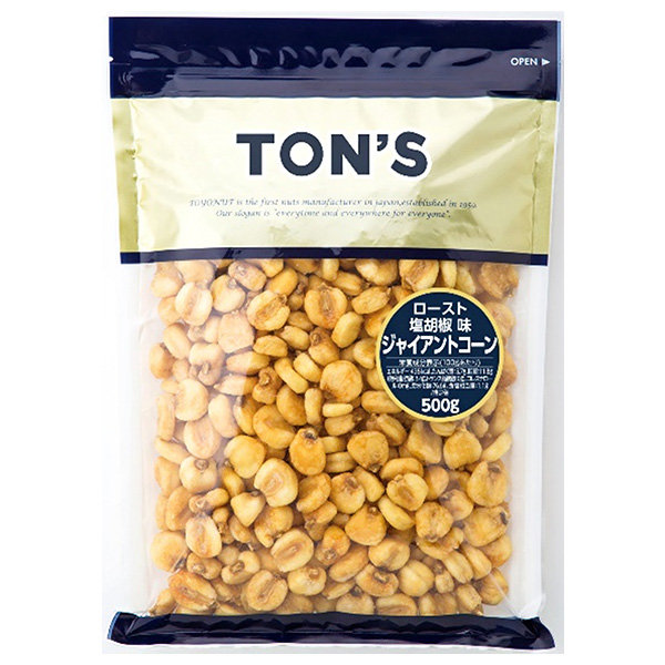 東洋ナッツ トン ジャイアントコーン 500g×10袋入|ナッツ お菓子 おつまみ コーン