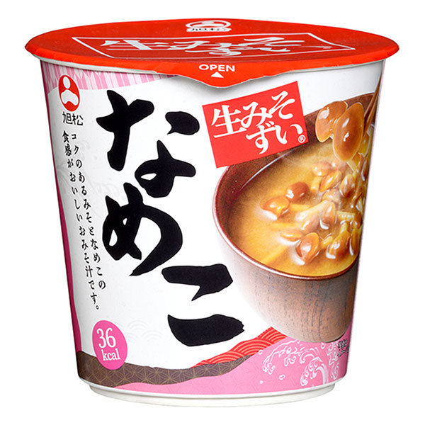 旭松 生みそずい なめこ 60g×6個入|一般食品 インスタント 即席 みそ汁