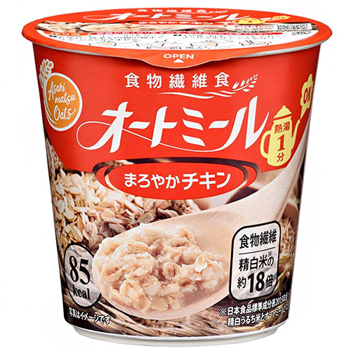 旭松 オートミール まろやかチキン 22.5g×6個入|オートミール レトルト チキン 鶏