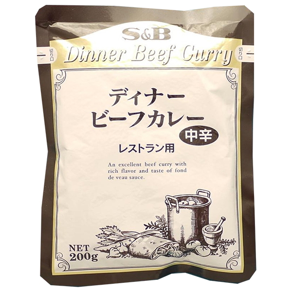 エスビー食品 レストランディナービーフカレー 中辛 200g×30個入|調味料 カレー レトルト ビーフカレー