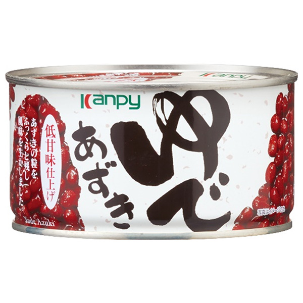 カンピー ゆであずき 低甘味仕上げ 400g缶×24個入|缶詰 かんづめ フルーツ 果実 くだもの