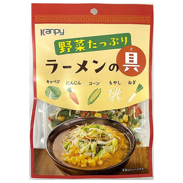 カンピー 野菜たっぷりラーメンの具(カレンダー) 40g×30個入|食品 ラーメンの具 具 具材