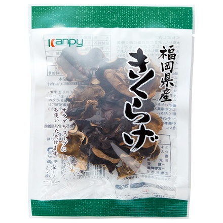カンピー 福岡県産きくらげ 10g×10袋入|一般食品 乾物 きくらげ キクラゲ 中華料理 中華食材 国産 福岡県産 無添加