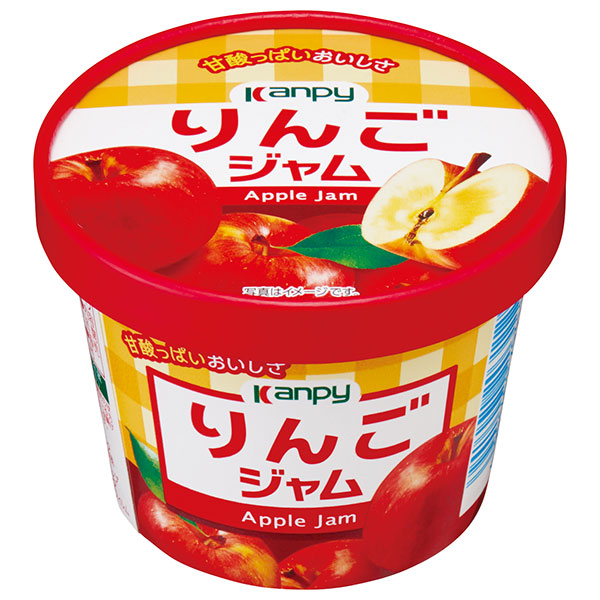 カンピー 紙カップ りんごジャム 130g×6個入|ジャム 林檎 アップル 嗜好品