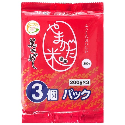 ドリームズファーム 美味かめし 山形県産米 (200g×3P)×8個入|一般食品 レトルト食品 ご飯 国産
