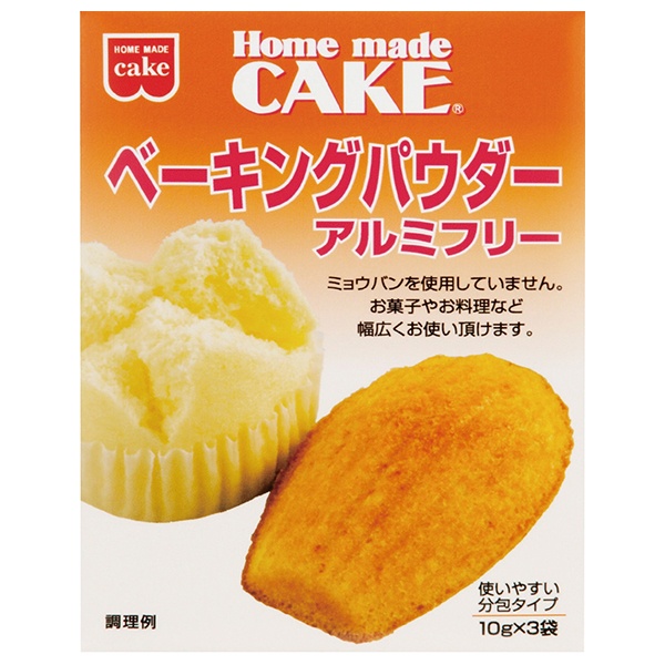共立食品 ベーキングパウダー アルミフリー 30g(10g×3袋)×10箱入|一般食品 袋 製菓材料 菓子材料 料理材料