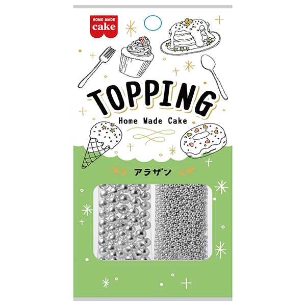 ネコポス 共立食品 トッピング アラザン 13g×5袋入| 全国お菓子 菓子材料 トッピング