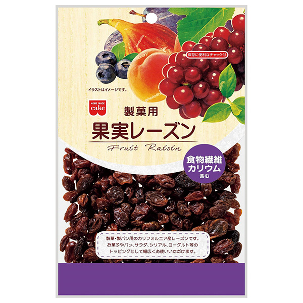 共立食品 製菓用 果実レーズン 140g×6袋入|お菓子 ドライフルーツ 干しぶどう 乾燥果物 葡萄