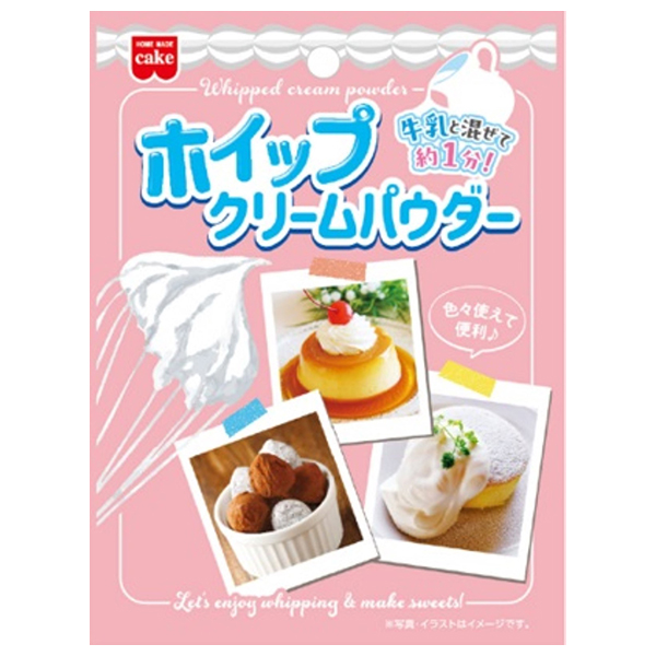 共立食品 ホイップクリームパウダー 28g×6袋入|製菓材料 ホイップ クリーム 粉末