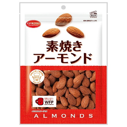 共立食品 素焼き アーモンド 徳用 170g×6袋入|大容量 鉄 ビタミン カロリー レビュー 塩不使用 油不使用 無塩 美味しい 値段 販売店