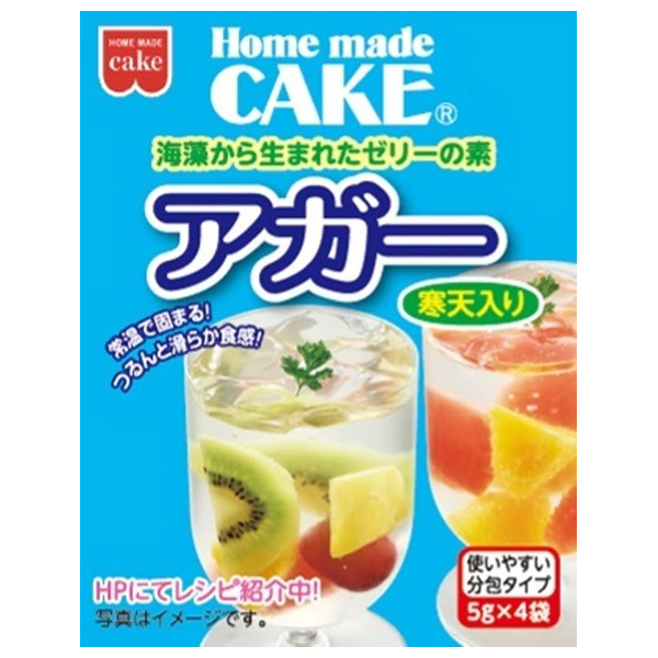 共立食品 ゼリーの素(アガー) 20g(5g×4)×6個入|お菓子 菓子材料 箱 製菓材料 ゼリー