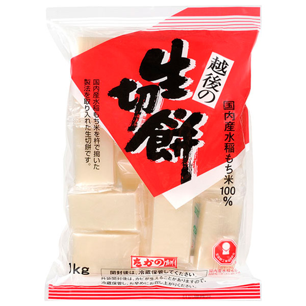 たかの 生切餅 1kg×10袋入|餅 切もち