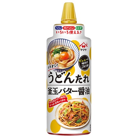 ヤマサ醤油 イチオシ!うどんたれ 釜玉バター醤油 230mlペットボトル×12本入|調味料 うどんたれ 調味液 たれ うどん用