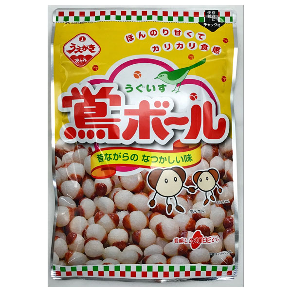 植垣米菓 鴬ボール 97g×12袋入 メーカー 問屋直送|お菓子 カリントウ 袋 うぐいす
