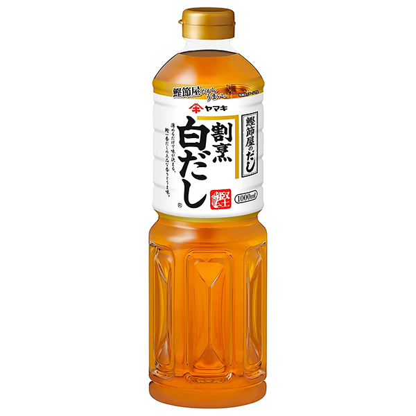 ヤマキ 割烹白だし 1000mlペットボトル×6本入|一般食品 調味料 出汁 PET