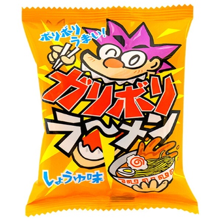 やおきん ガリボリラーメン 25g×21袋入|お菓子 スナック菓子