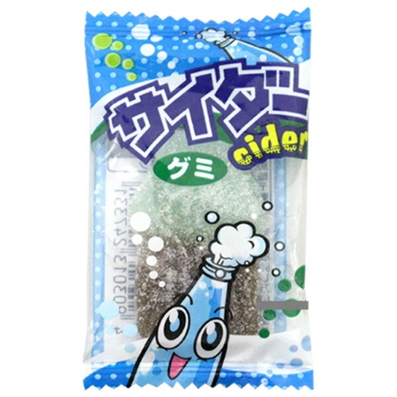 やおきん サワーサイダーグミ 10g×30本入|お菓子 駄菓子 グミ