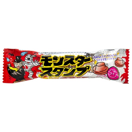 やおきん モンスタースタンプ コーラ 15.2g×50袋入|お菓子 ラムネ 駄菓子 スタンプ コーラ味