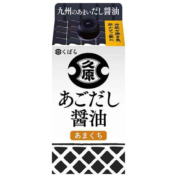 久原醤油 あごだし 醤油 200ml紙パック×12本入|調味料 しょうゆ 着色料不使用 保存料不使用 卓上醤油