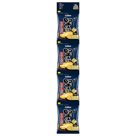 カルビー 堅あげプッチ4 うすしお味 60g×10袋入 メーカー 問屋直送|お菓子 ポテトチップス スナック菓子 Calbee