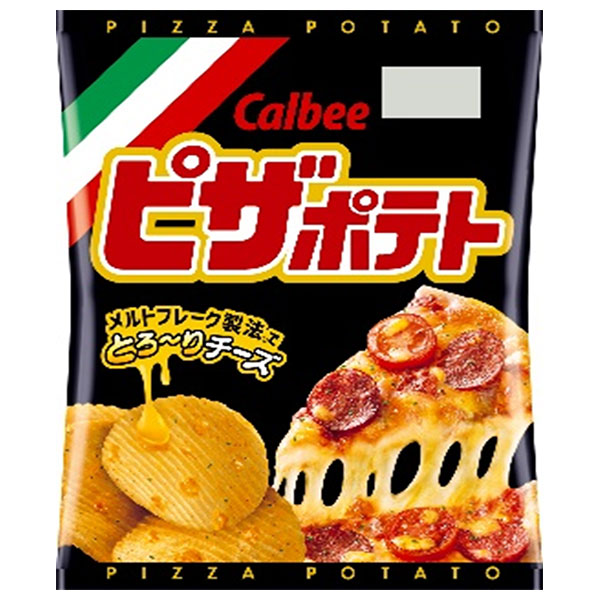カルビー ピザポテト 60g×12個入 メーカー 問屋直送|お菓子 スナック菓子 ポテトチップス Calbee
