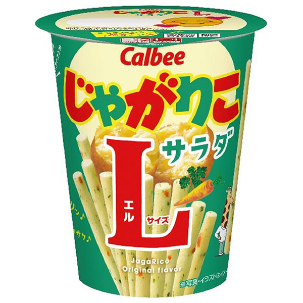 カルビー じゃがりこ サラダ Lサイズ 68g×12個入|Calbee お菓子 スナック菓子 ジャガリコ