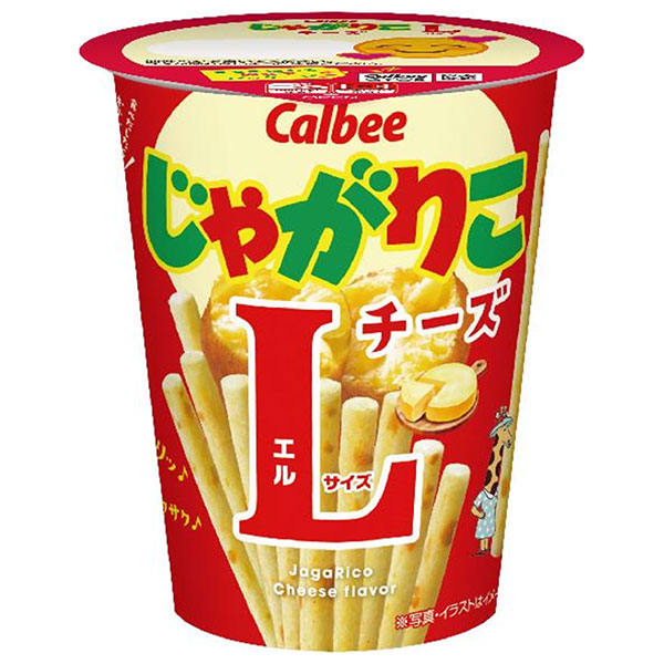 カルビー じゃがりこ チーズ Lサイズ 66g×12個入|Calbee お菓子 スナック菓子 ジャガリコ