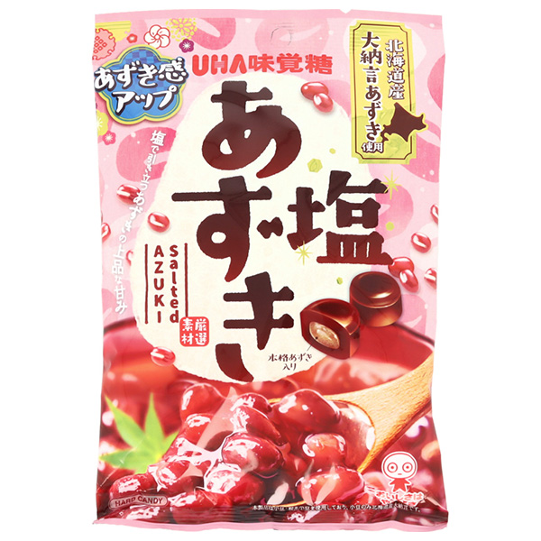 UHA味覚糖 塩あずき 109g×6袋入|お菓子 飴 キャンディー 小豆