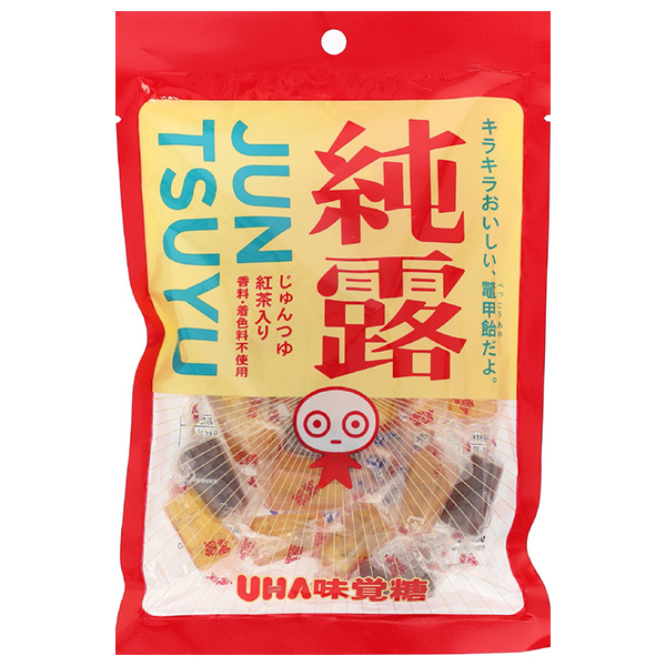 UHA味覚糖 純露 120g×6袋入|お菓子 飴 キャンディー あめ アメ