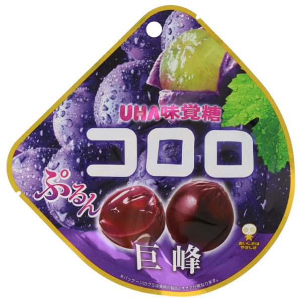 UHA味覚糖 コロロ 巨峰 48g×6個入|お菓子 袋 グミ 葡萄 ブドウ