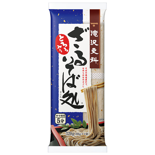 日清ウェルナ 滝沢更科 ざるそば処 320g×15袋入|そば 蕎麦 ソバ 乾麺 そば粉